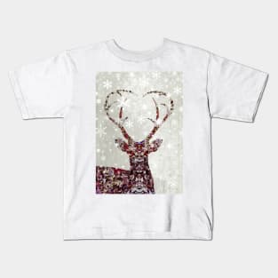 Snow Deer Kids T-Shirt